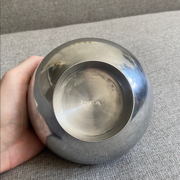 Sophisticated Silver Candle Holder Accent - Picture 2 of 3